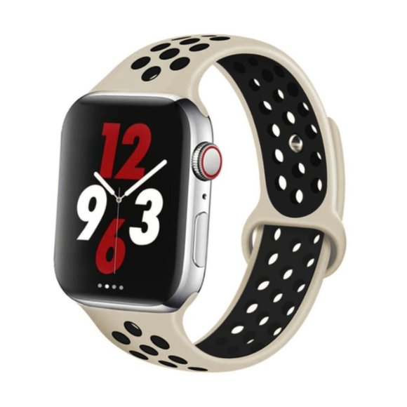 NEW[BAND] Antique W Sport Silicone For Apple Watch - Picture 1 of 3